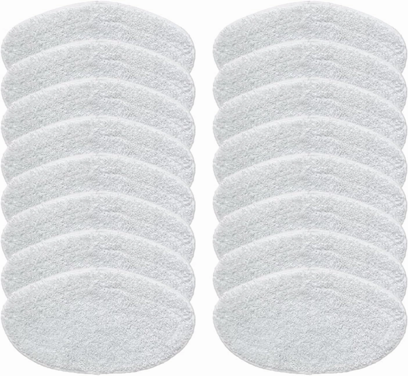 MeyeLo Steam Vacuum Cleaner Accessories,Microfiber Mop Cloth Replacement Parts Accessories,Washable Mop Rags.Compatible for Polti Kit PAEU0332 (Color : Set 2)