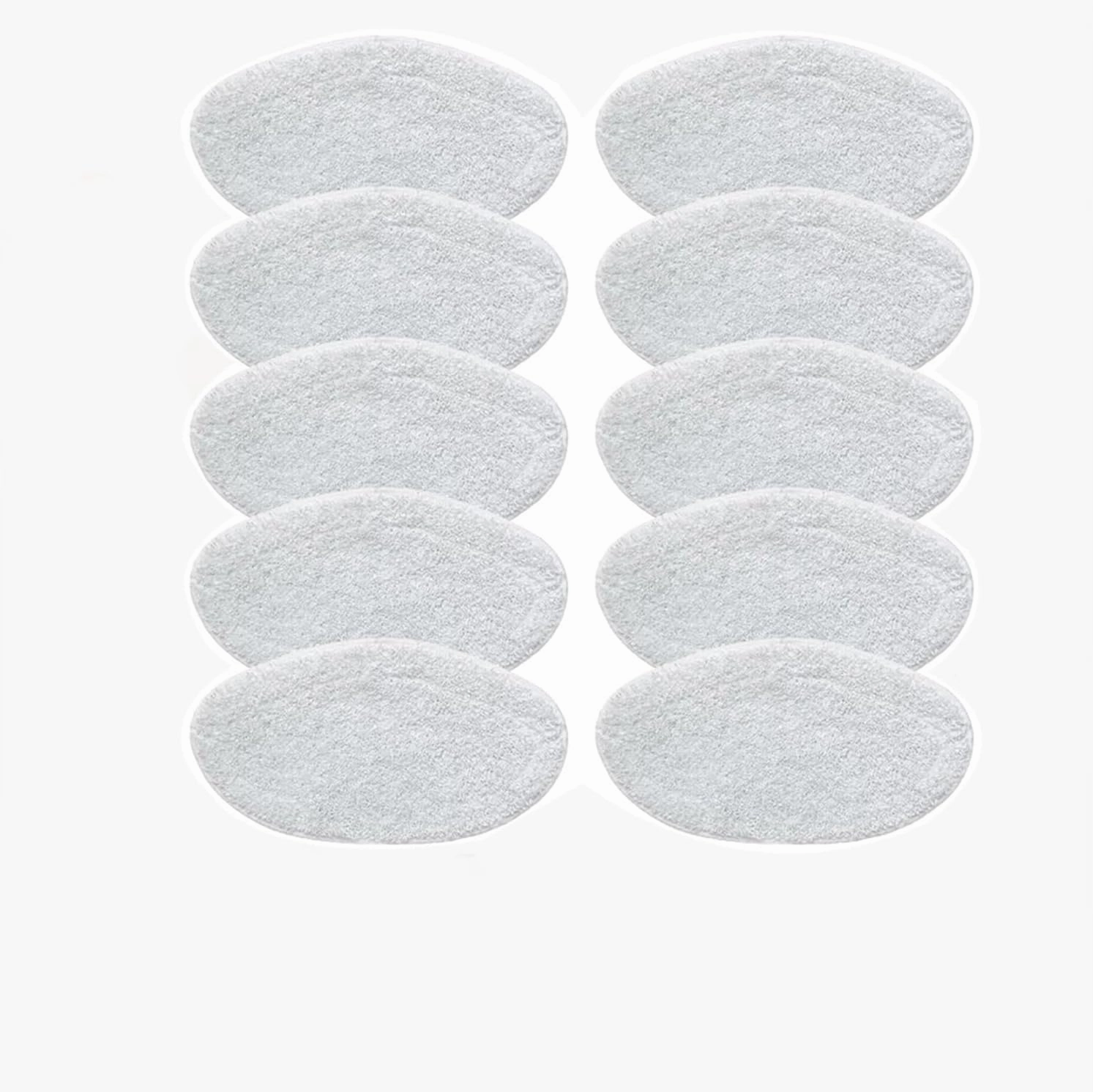 MeyeLo Steam Vacuum Cleaner Accessories,Microfiber Mop Cloth Replacement Parts Accessories,Washable Mop Rags.Compatible for Polti Kit PAEU0332 (Color : Set 2)