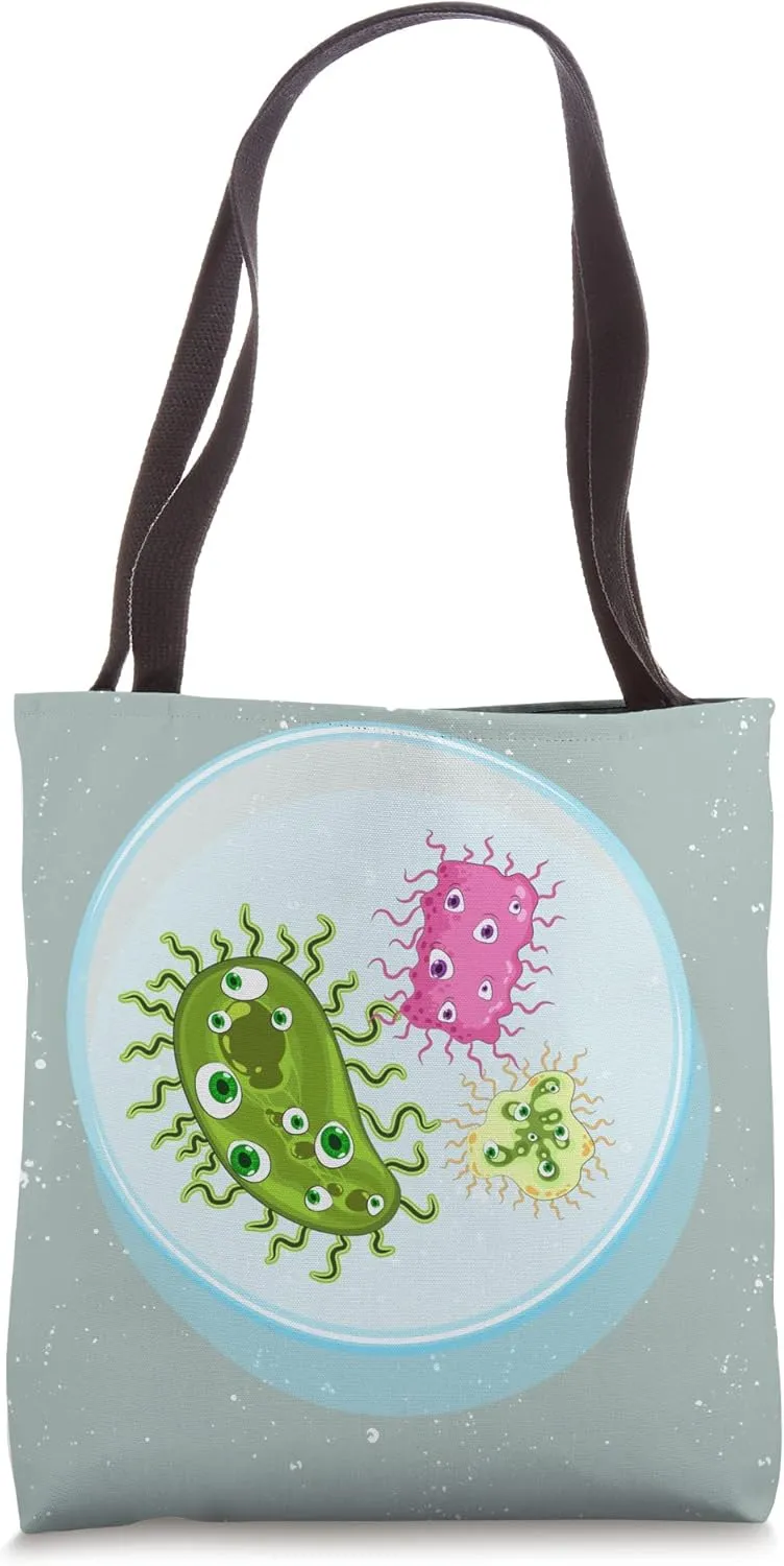 Microbiology Biologist Science Biology Bacteria Tote Bag