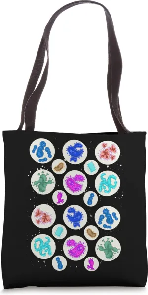 Microbiology Science Biologist Bacteria Tote Bag