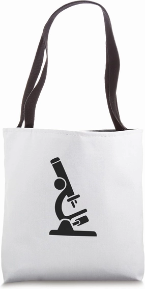 Microscope Science Tote Bag