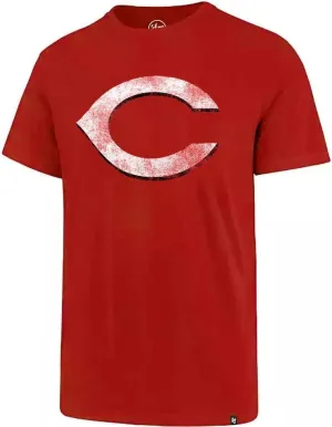 MLB Men's Distressed Imprint Match Team Color Primary Logo Word Mark T-Shirt
