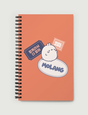 Molang Postal Bullet Journal