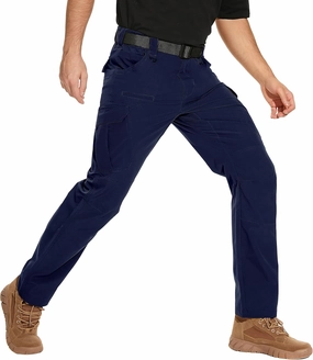 NATUVENIX Tactical Pants for Men, Water Resistant Hiking Cargo Pants Lightweight Outdoor Work Pants for Men Ripstop