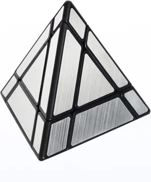 New Ideas Magic Tower Cube Pyramid Magic Cube Pyraminx Mirror Cube Suitable for Brain Development Puzzle Games
