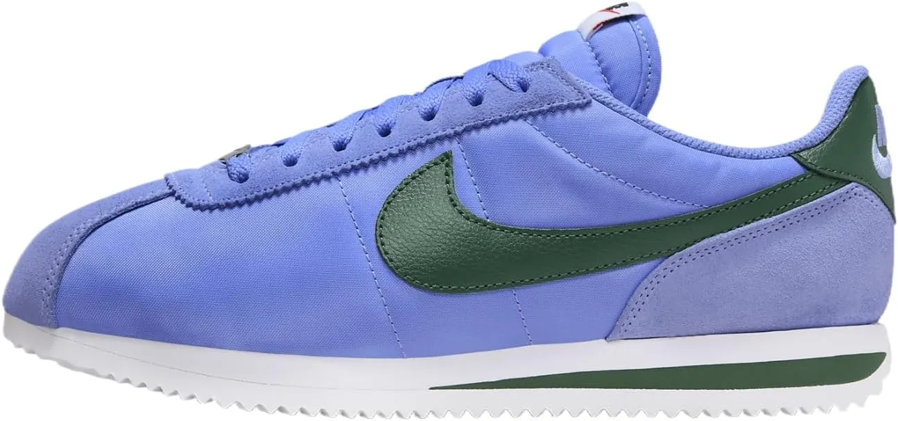 Nike Cortez Women's Shoes (DZ2795-402, Royal Pulse/White/Black/Fir) Size 8.5