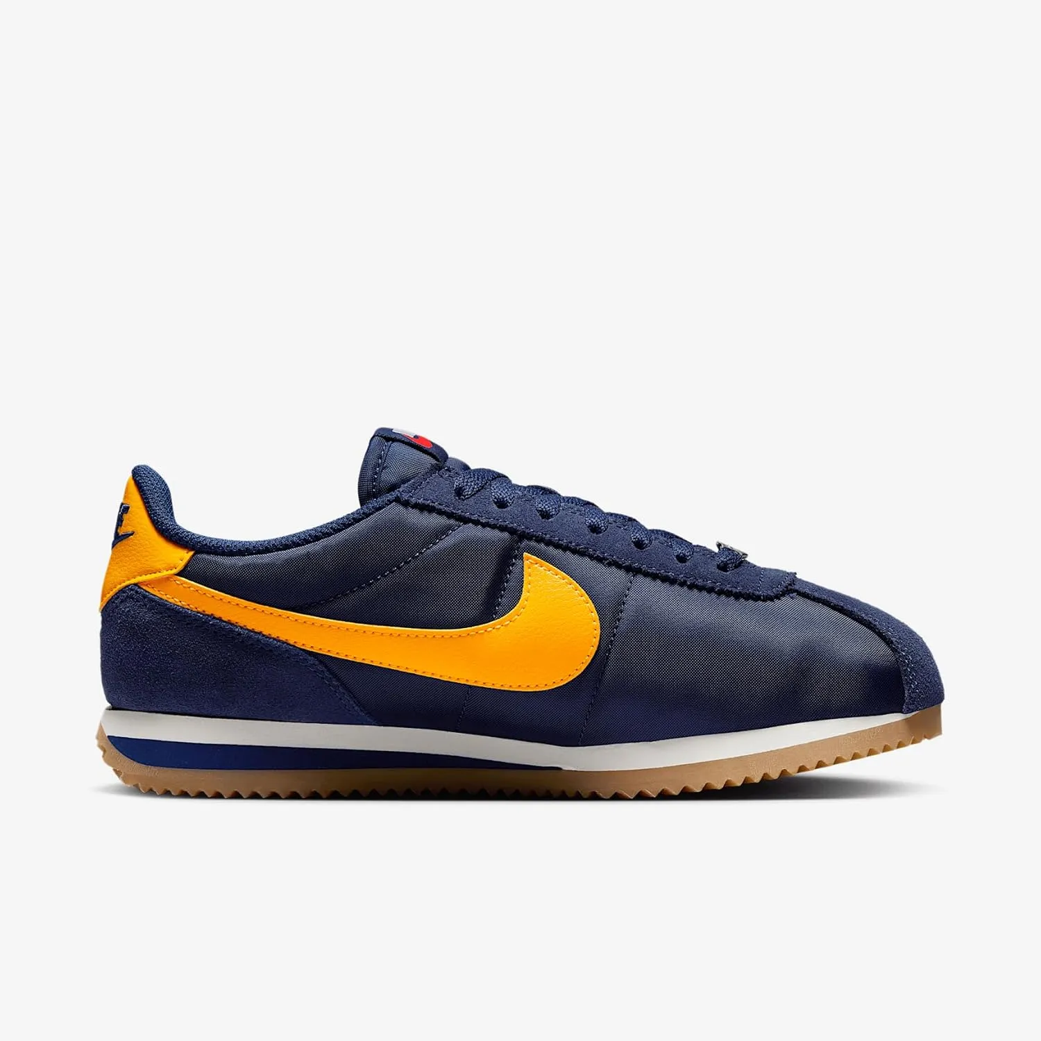 Nike Cortez Women's Shoes (DZ2795-403, Midnight Navy/Blue Void/Sail/University Gold)