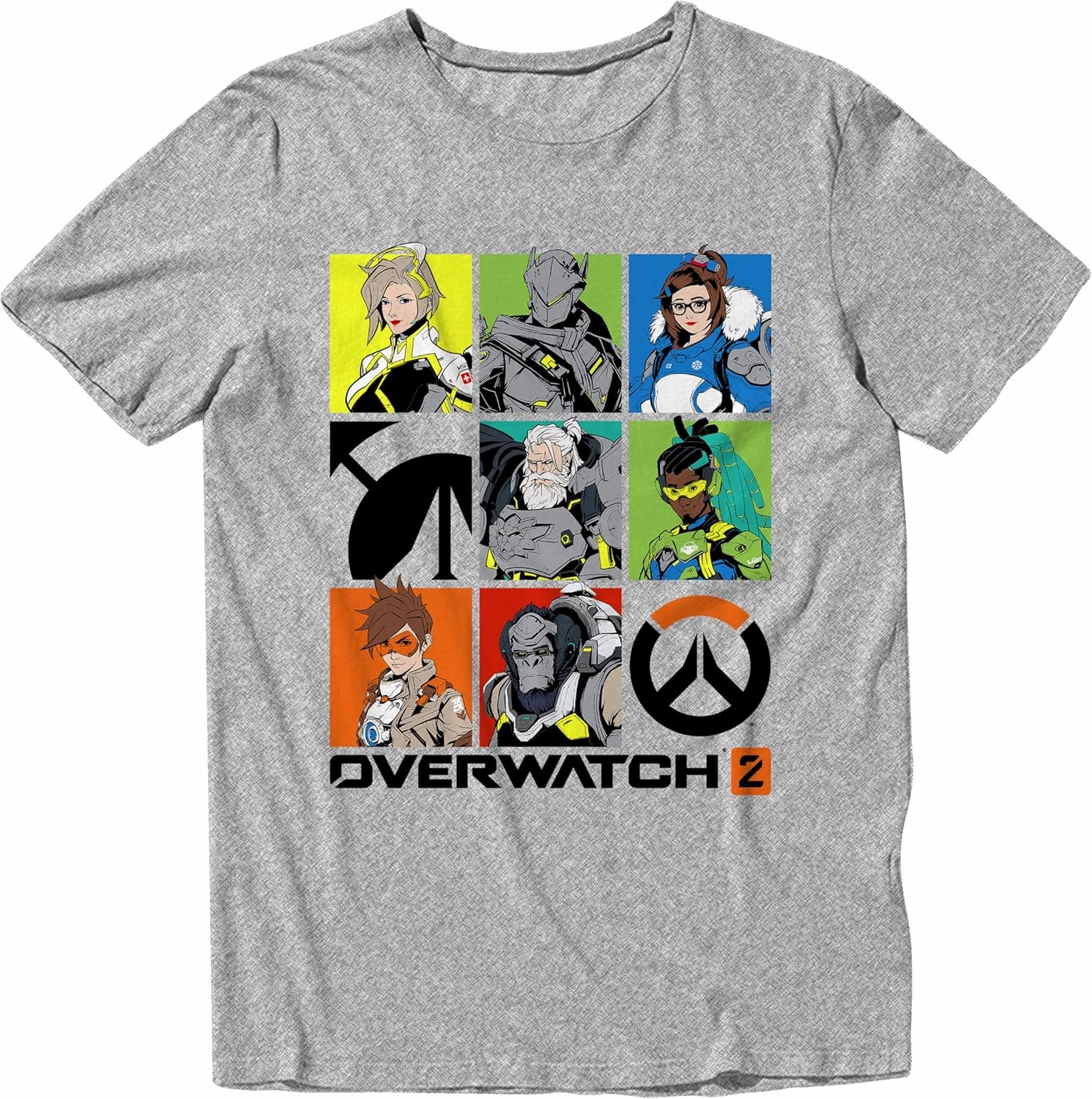 Overwatch Characters Mens and Womens Short Sleeve T-Shirt