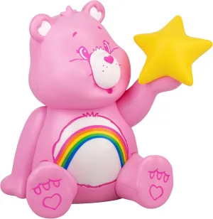 Paladone Care Bears Cheer Bear GloBuddies Night Light, Officially Licensed 3D LED Mood Lamp, Battery Powered Bedroom & Desk Décor, Collectible Gift for Pop Culture Fans