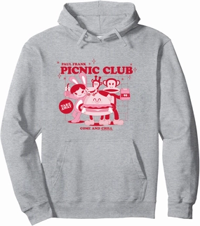 Paul Frank Diner Picnic Club Takeaway Julius Monkey & Co Pullover Hoodie