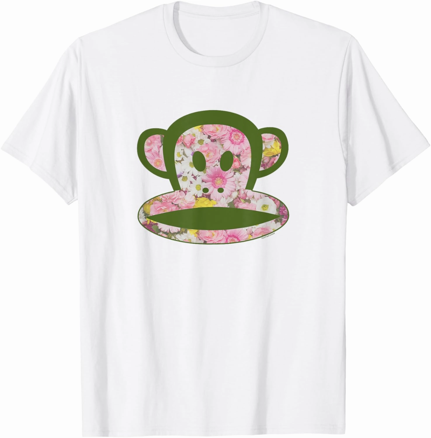 Paul Frank Julius The Monkey Groovy Floral Spring Logo T-Shirt