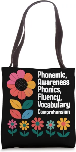Phonemic Awareness Science Of Reading Comprehension Tote Bag