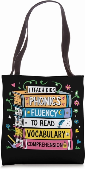 Phonemic Awareness Science Of Reading Comprehension Tote Bag