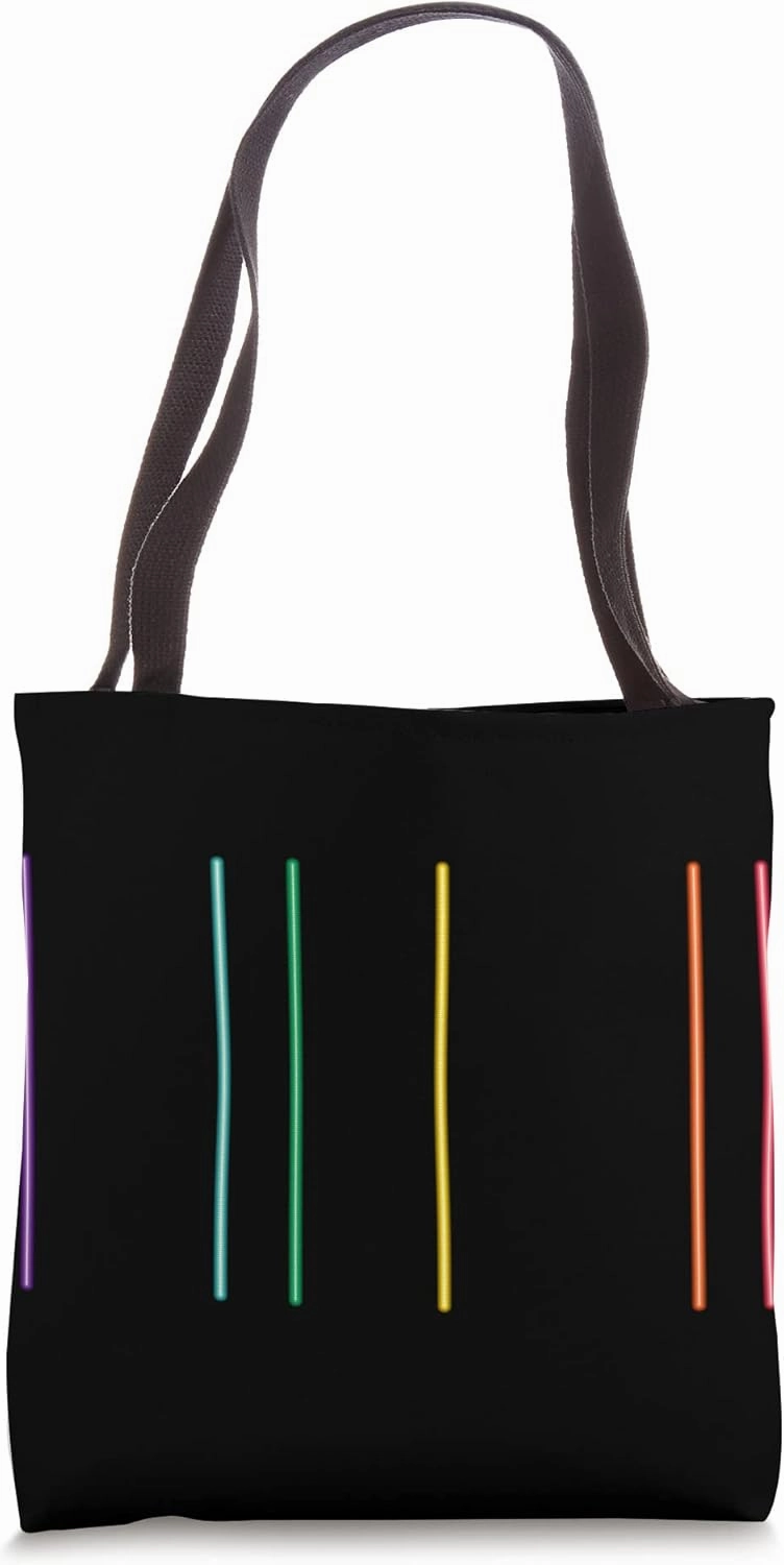 Physicsal Science Physics Lover Helium Emission Spectrum Tote Bag