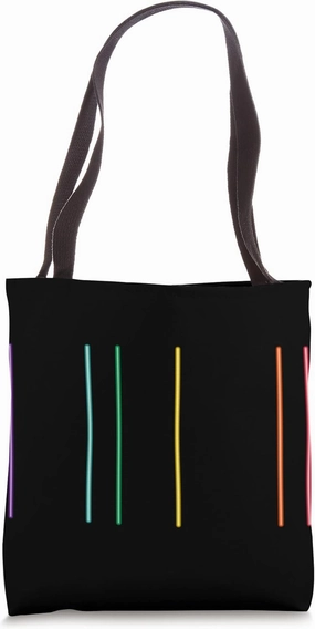 Physicsal Science Physics Lover Helium Emission Spectrum Tote Bag