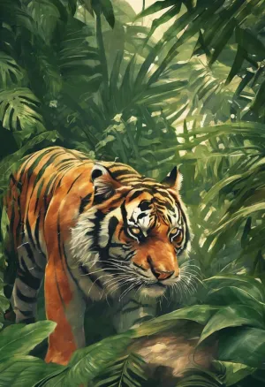 Puzzles for Adults 1000 Pieces, Impossible Hard Difficult Challenging Puzzles for Adults,Families Tigers in The Jungle Challenging Puzzle Perfect for Game Nights