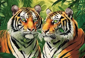 Puzzles for Adults 1000 Pieces, Impossible Hard Difficult Challenging Puzzles for Adults,Families Tigers in The Jungle Challenging Puzzle Perfect for Game Nights