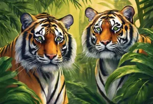 Puzzles for Adults 1000 Pieces, Impossible Hard Difficult Challenging Puzzles for Adults,Families Tigers in The Jungle Challenging Puzzle Perfect for Game Nights