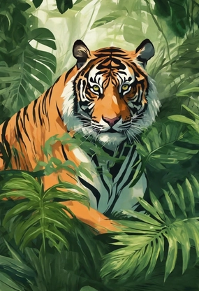 Puzzles for Adults 1000 Pieces, Impossible Hard Difficult Challenging Puzzles for Adults,Families Tigers in The Jungle Challenging Puzzle Perfect for Game Nights