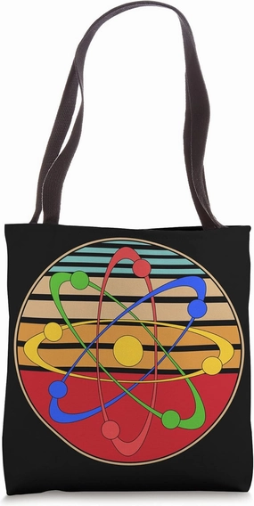 Quantum Mechanics Physicist Atom Scientist Gift Physics Tote Bag