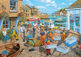 Ravensburger Fisherman's Life 1000 Piece Jigsaw Puzzle for Adults | Unique, Pieces | Anti-Glare Surface | FSC Certified, Eco-Friendly | Amazon Exclusive
