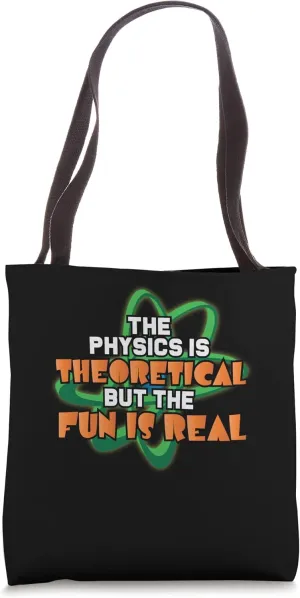 Real Science Physics Theoretical Scientist Chemist Astronomy Tote Bag
