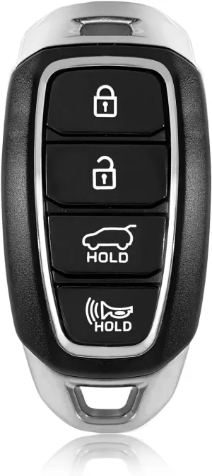 Replacement for 2018 2019 2020 Hyundai Kona Key Fob Remote Control TQ8-FOB-4F18 4 Buttons 434MHz