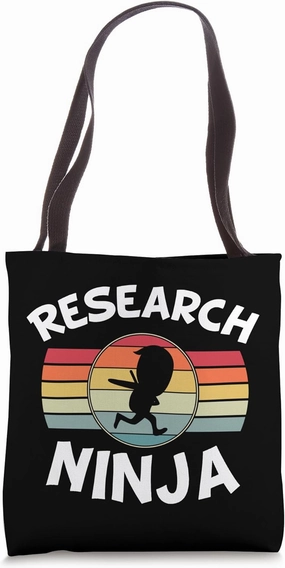 Research Assistant Science Lab Ninja Medical Scientist Women Tote Bag