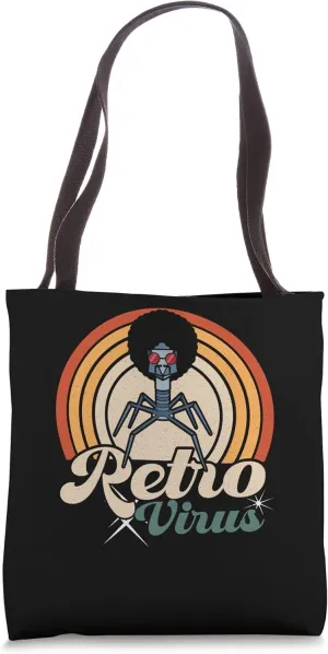 Retrovirus Bacteria Biologist Microbiologist Biology Teacher Tote Bag