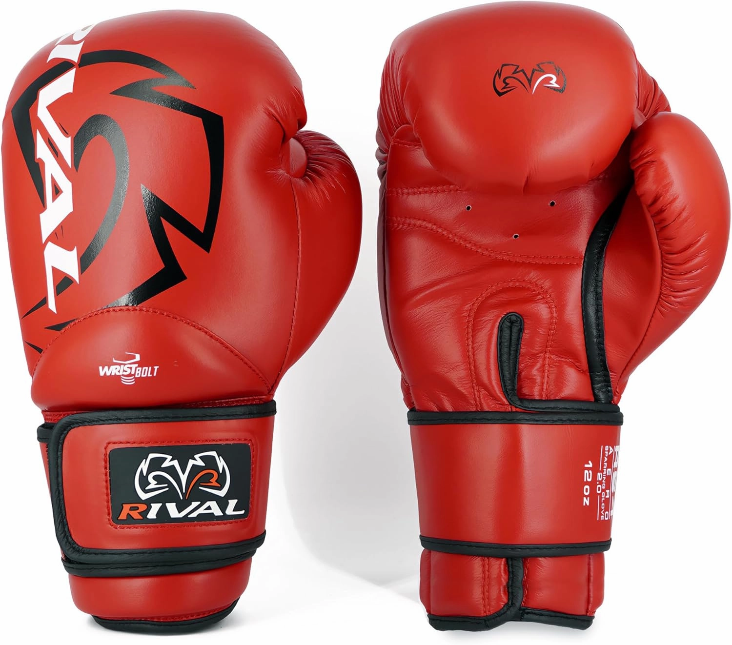 RIVAL Boxing RS4 2.0 Aero Sparring Gloves, Hook and Loop Closure - Multi-Layered, Low-Density Foam Padding and Soft Inner Lining