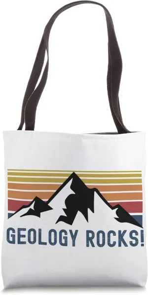 Rock Collector Geology Pun Funny Geologist Earth Science Tote Bag