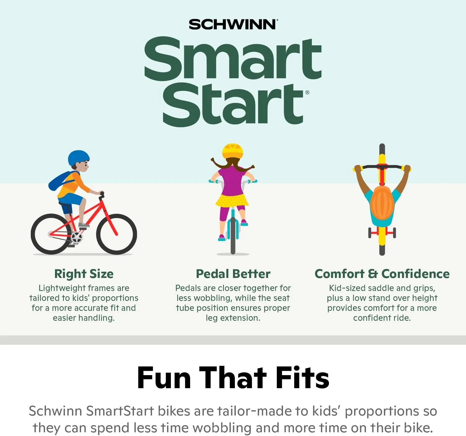 Schwinn Koen & Ellm Toddler and Big Kids Bike