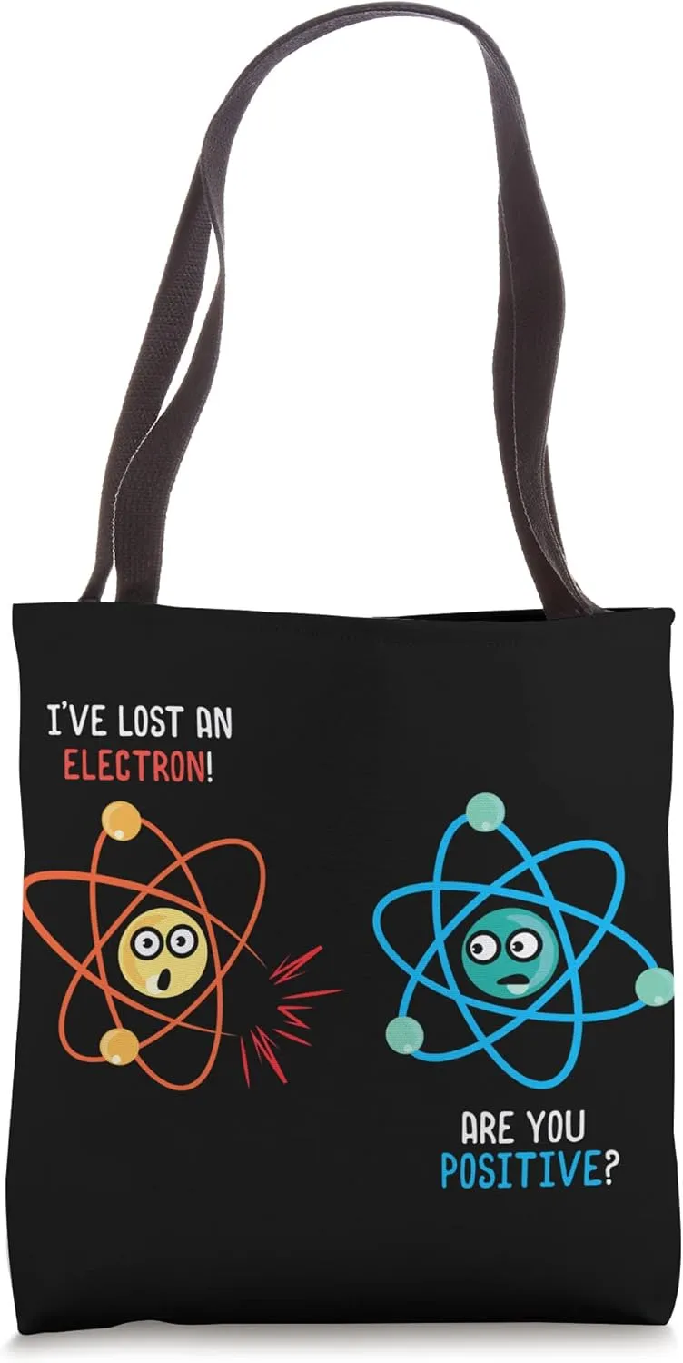 Science Jokes Potential Energy Science Nerd Physicist Tote Bag