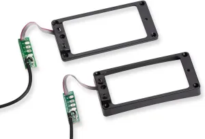 Seymour Duncan Triple Shot Switching Mounting Ring Set - Trembucker Sized Rings for Neck and Bridge Pickups