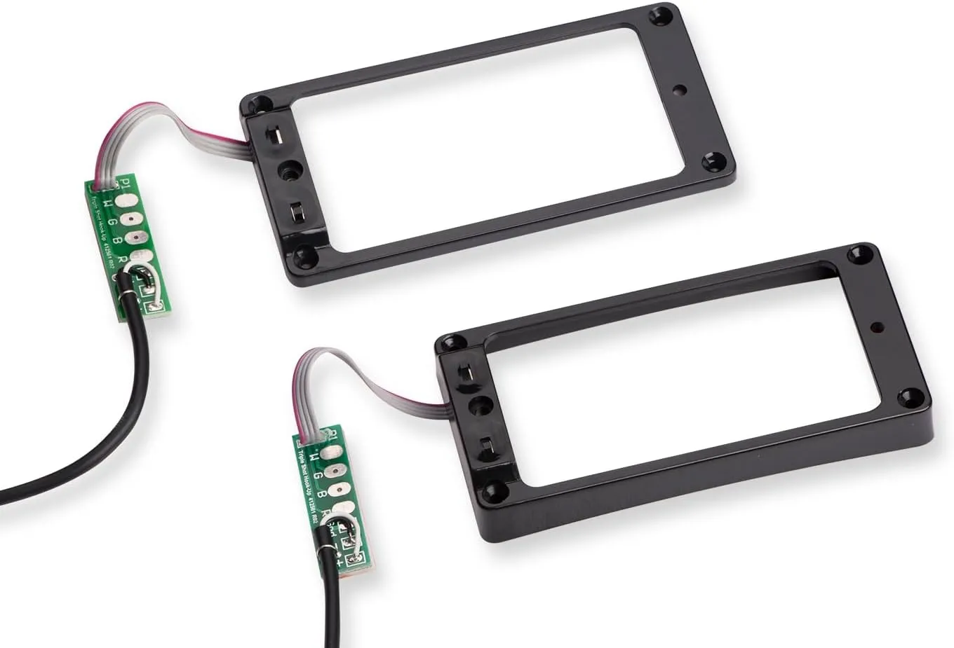 Seymour Duncan Triple Shot Switching Mounting Ring Set - Trembucker Sized Rings for Neck and Bridge Pickups