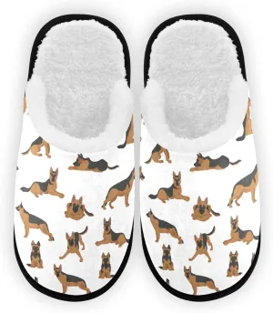 Slippers Soft Memory Foam Non-Slip Indoor House Slippers Home Shoes for Bedroom Hotel Travel Spa