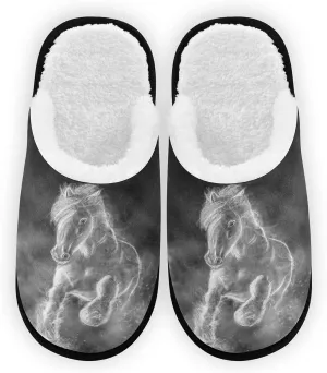 Slippers Soft Non-Slip Indoor House Slippers Home Shoes For Bedroom Hotel Travel Spa