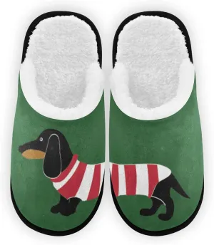 Slippers Soft Non-Slip Indoor House Slippers Home Shoes For Bedroom Hotel Travel Spa