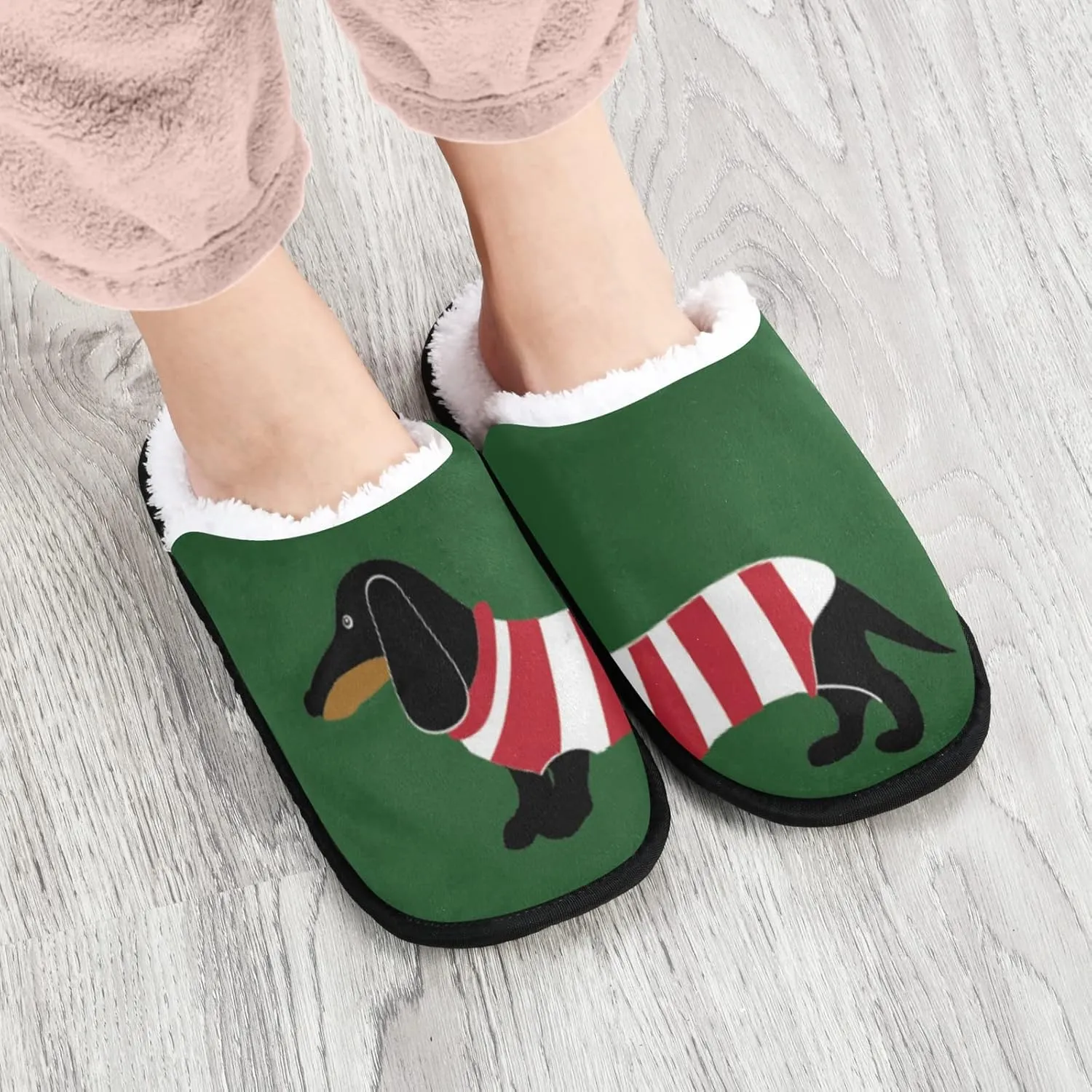 Slippers Soft Non-Slip Indoor House Slippers Home Shoes For Bedroom Hotel Travel Spa