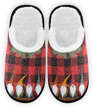 Slippers Soft Non-Slip Indoor House Slippers Home Shoes For Bedroom Hotel Travel Spa