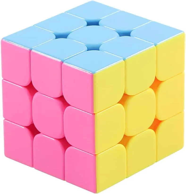 Speed Cube 3x3 Magic Cube 3x3x3 (56mm) Educational Puzzles Toys for Kids and Adult