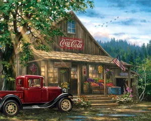 Springbok's 1000 Piece Jigsaw Puzzle Country General Store - Made in USA