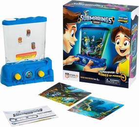 Submarings Handheld Water Game | Retro Mini Ocean Ring Toss STEM Toys for Adults, Girls & Boys Ages 6-12