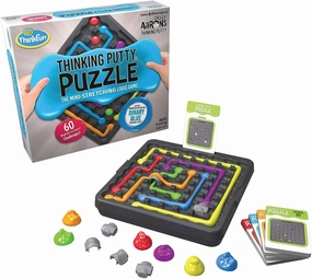 ThinkFun & Crazy Aaron's Thinking Putty Puzzle - STEM Brain Game for Kids & Adults | Logic-Enhancing Challenge | Engaging Activity for Ages 8 & Up | Exciting Gift Idea