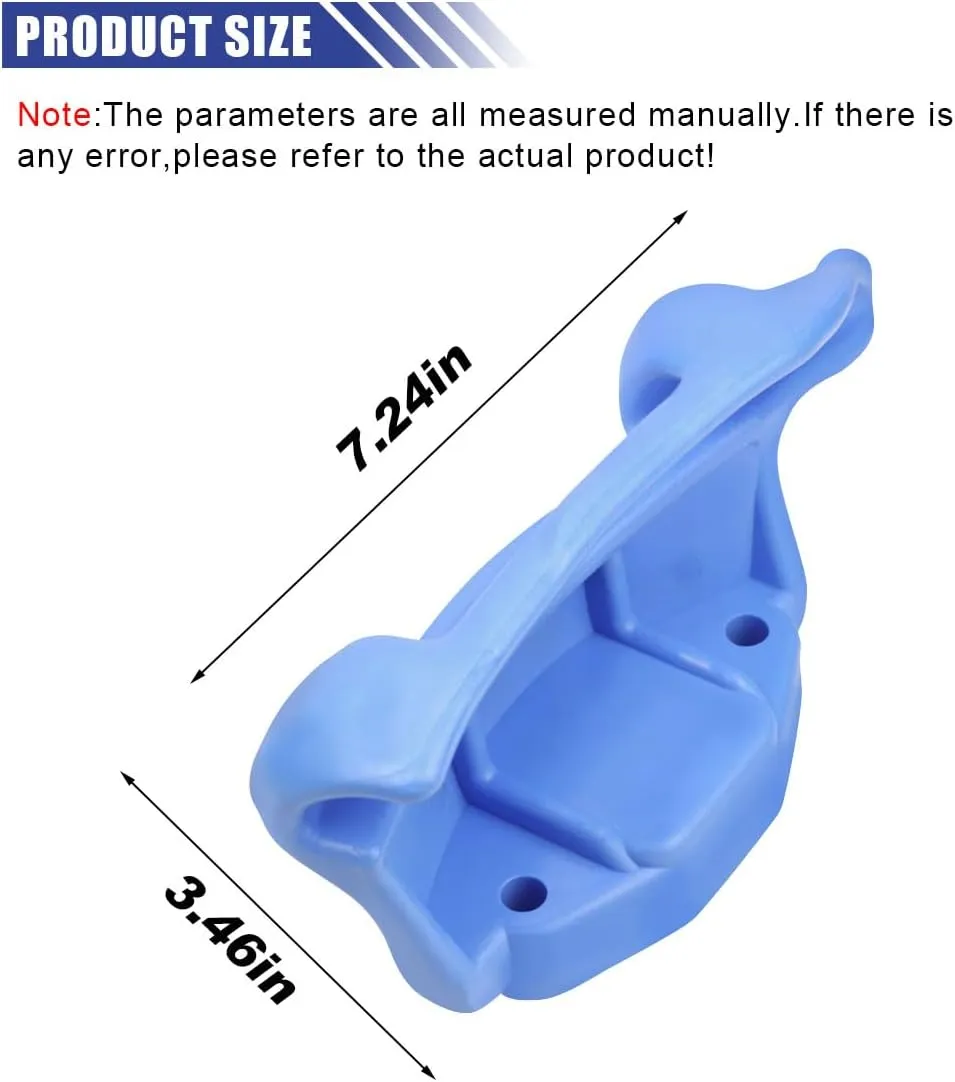 Tire Changer Duck Head, Mount/Demount Head Replacement for Hunter Tire Machine, Tire Changer Mount Head Compatible with Manual Harbor Freight Tire Changer (2PCS)