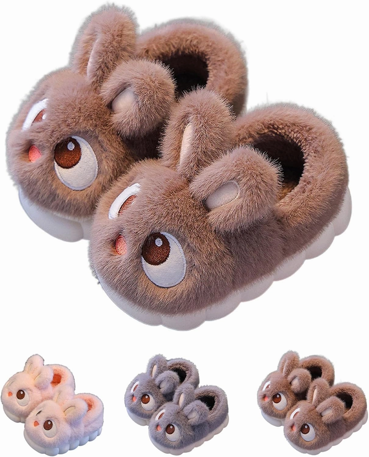 Toddler Bunny Slippers Indoor Plush Shoes Bunny Slippers for Kids