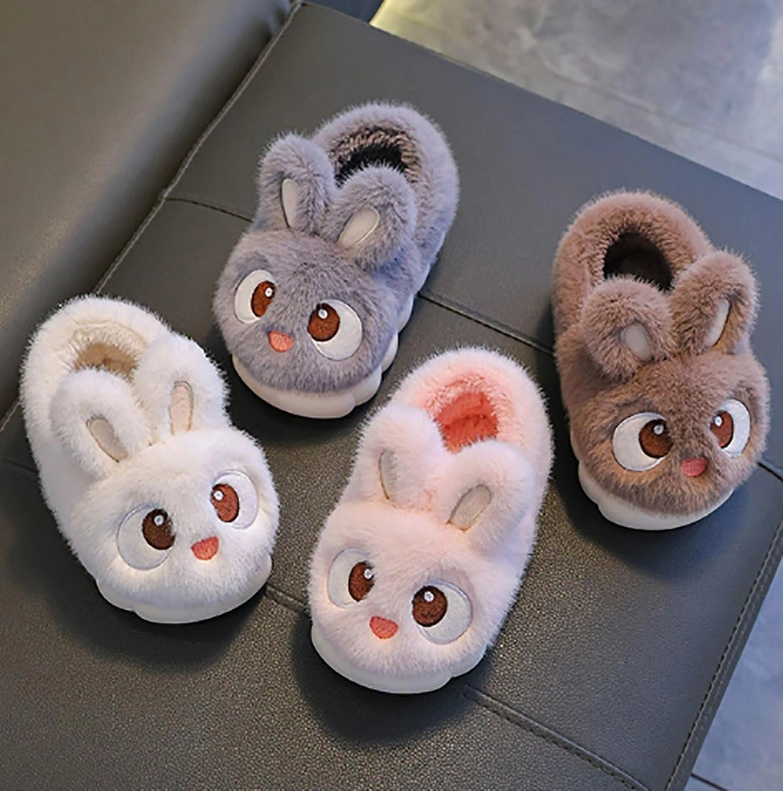 Toddler Bunny Slippers Indoor Plush Shoes Bunny Slippers for Kids