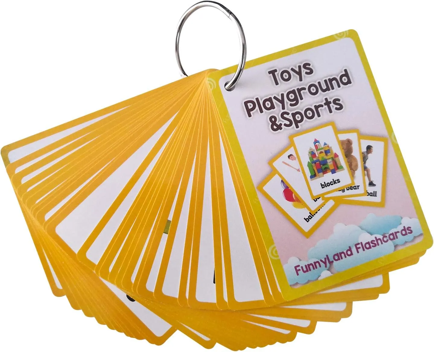 Toys&Sports/Instrument/Classroom/Prepositions Flash Cards English Kids Montessori Learning Toy Child Pocket Card Pre-Kindergarten