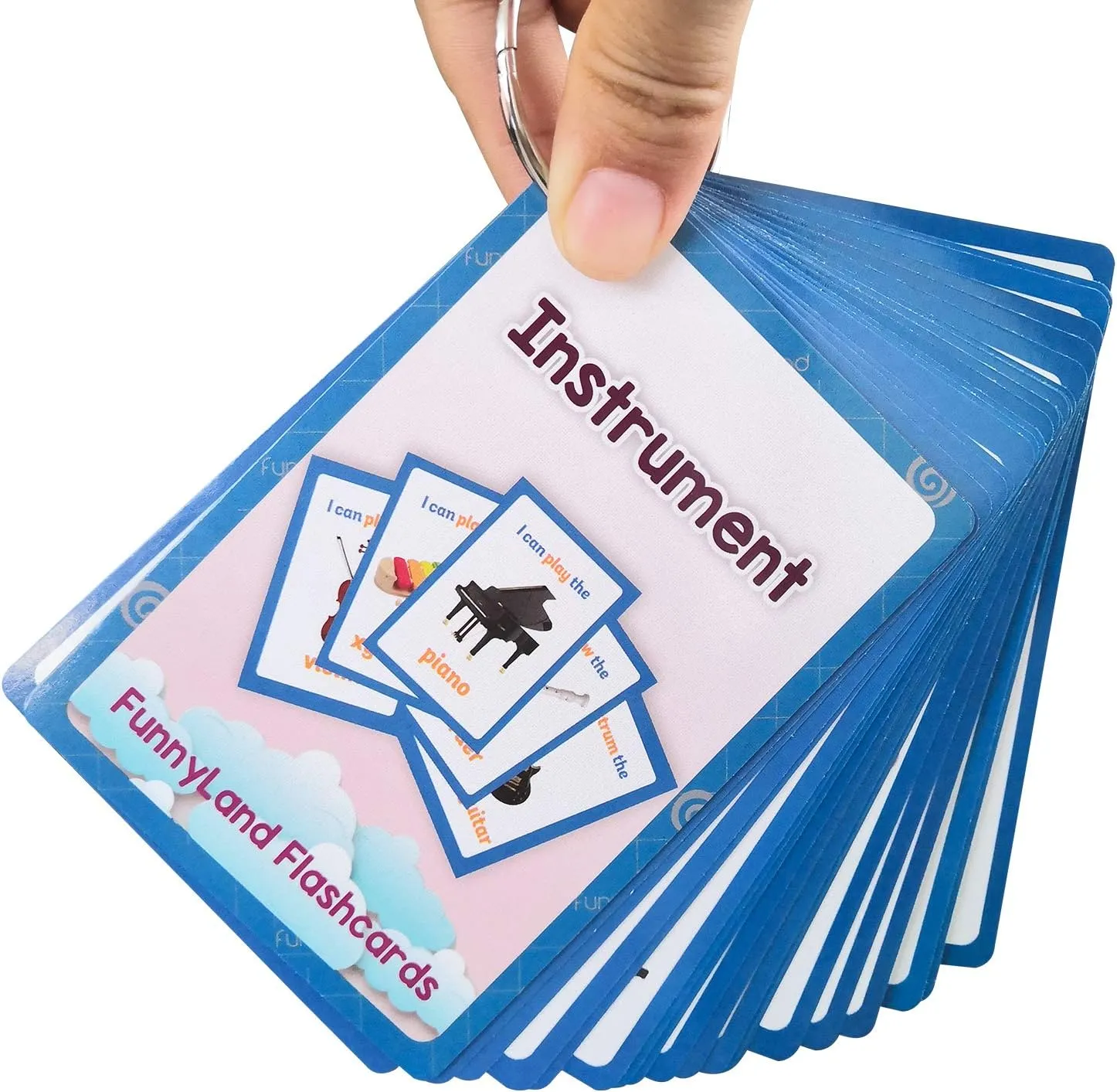 Toys&Sports/Instrument/Classroom/Prepositions Flash Cards English Kids Montessori Learning Toy Child Pocket Card Pre-Kindergarten