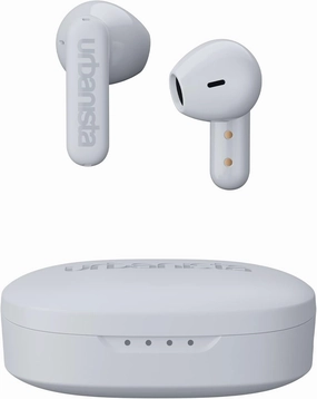Urbanista True Wireless Earbuds, Bluetooth 5.2 Earphones with Touch Controls & Noise Cancelling Microphone, 32 Hr Total Playtime, USB C Charging Case, IPX4 Water Resistant, Copenhagen, Pure White